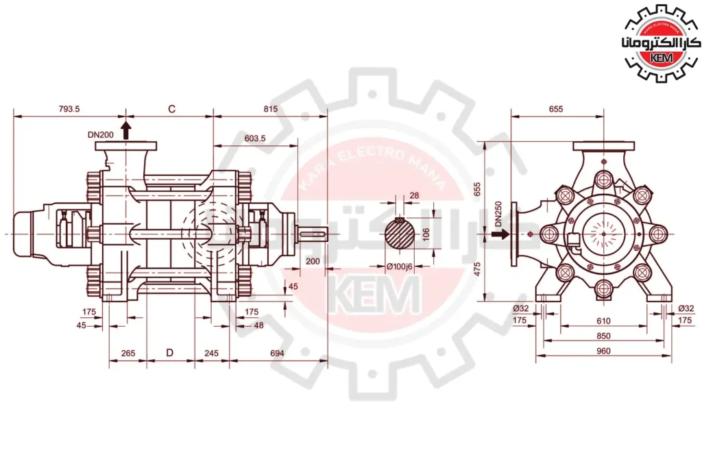 ابعاد-پمپ-فشار-قوی-wkl-mc200-پمپیران